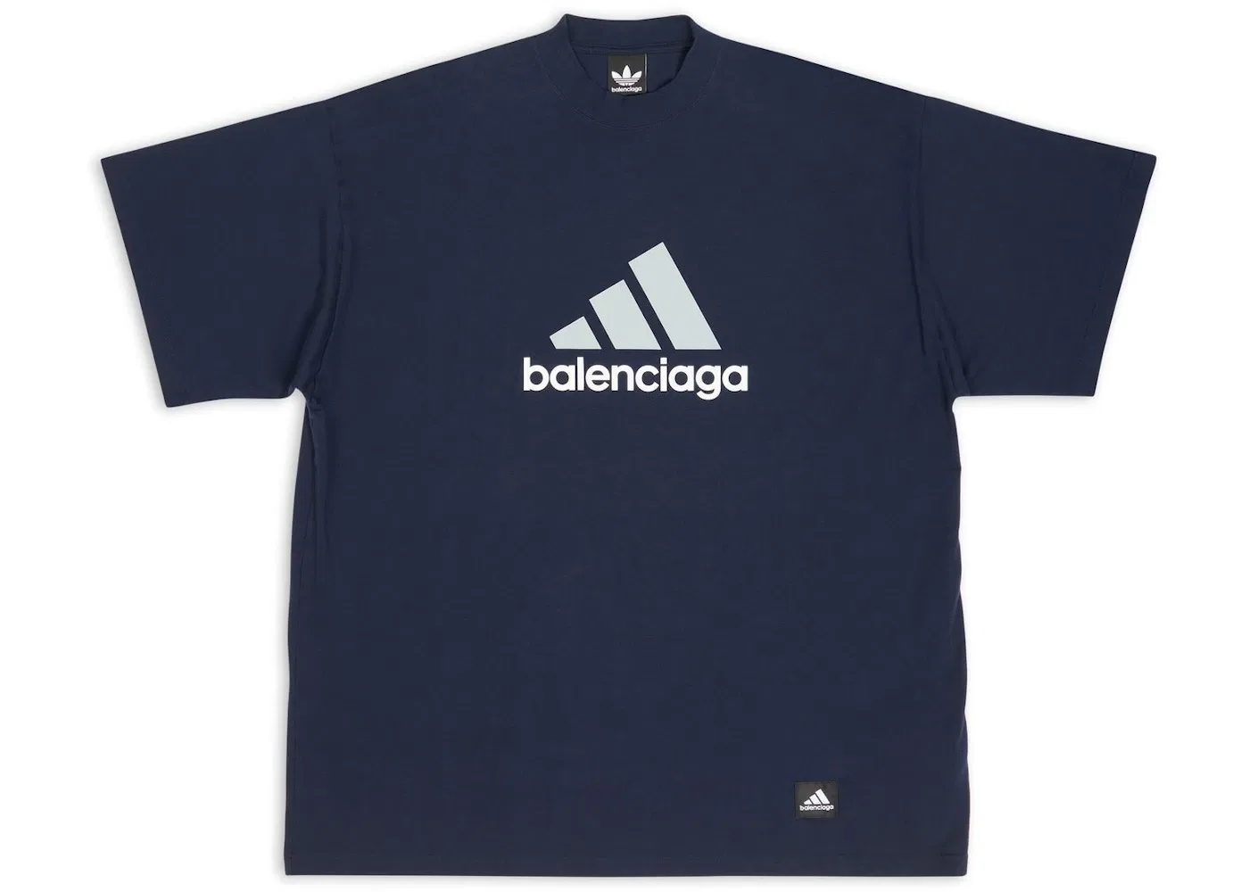 Унисекс футболка оверсайз Balenciaga, Navy Blue