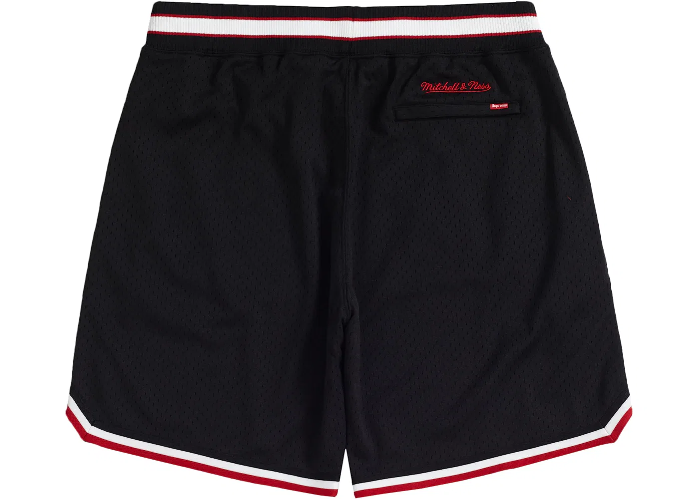 Мужские шорты Mitchell & Ness Basketball Short Supreme, Black — фото 2