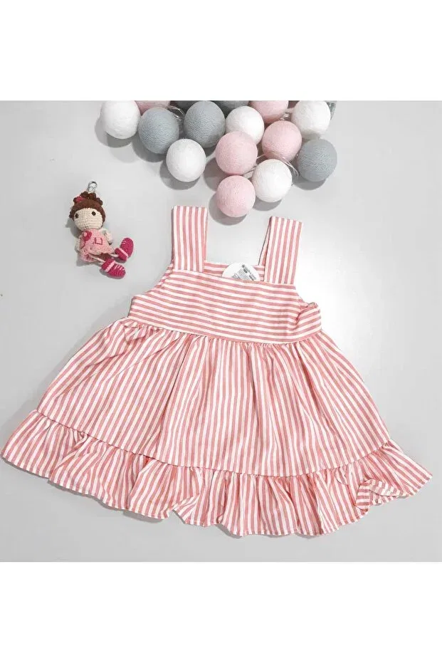 Детское платье для девочек хлопковое Sönmez Baby, Pink