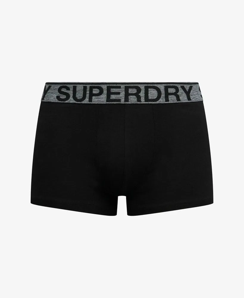 Мужские боксеры из 3 штук Superdry, Triple Black/Grey — фото 4