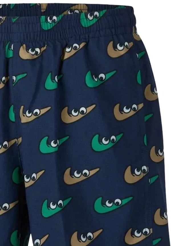 Плавки с принтом Costume boxer bambino Nike Sportswear, blu, синий — фото 3