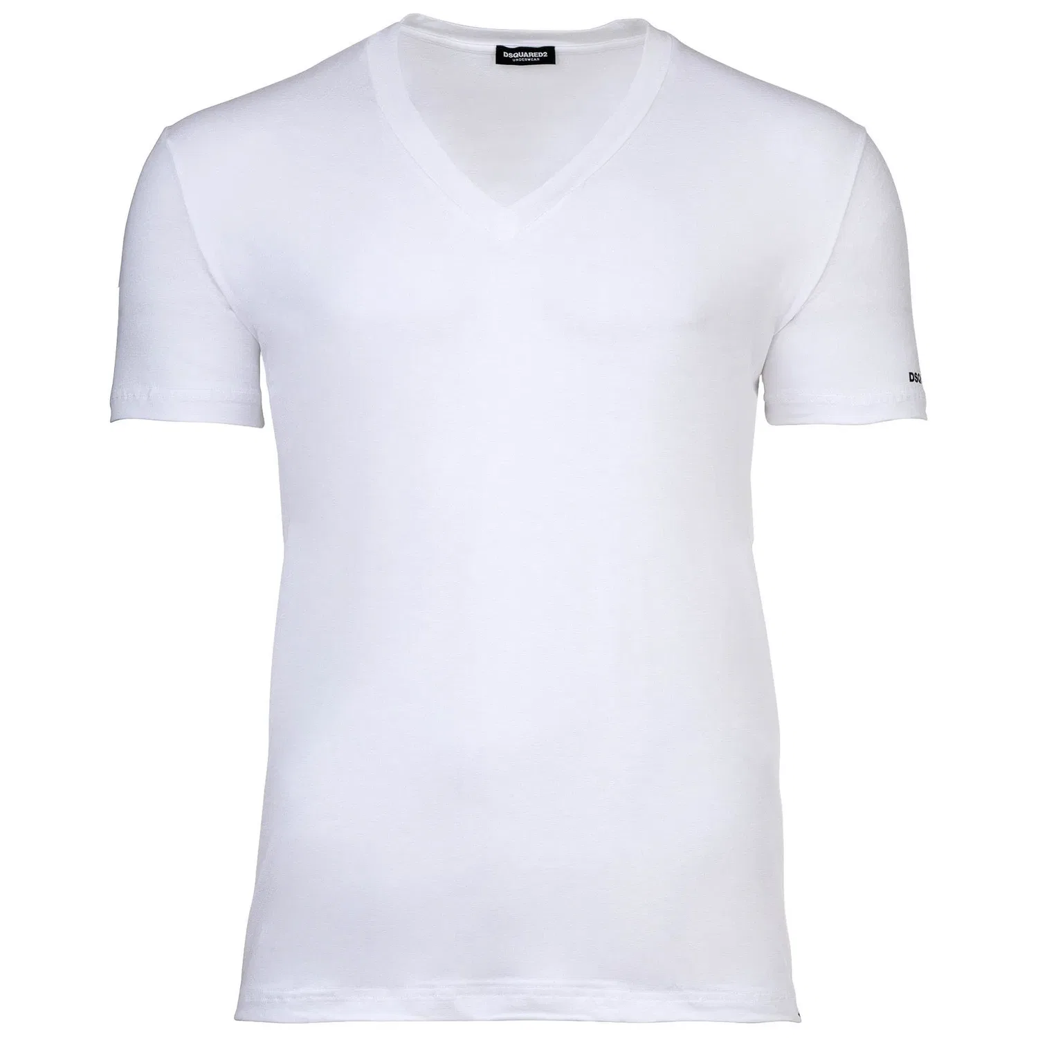 Мужская футболка базовая 2er Pack Dsquared², White — фото 2