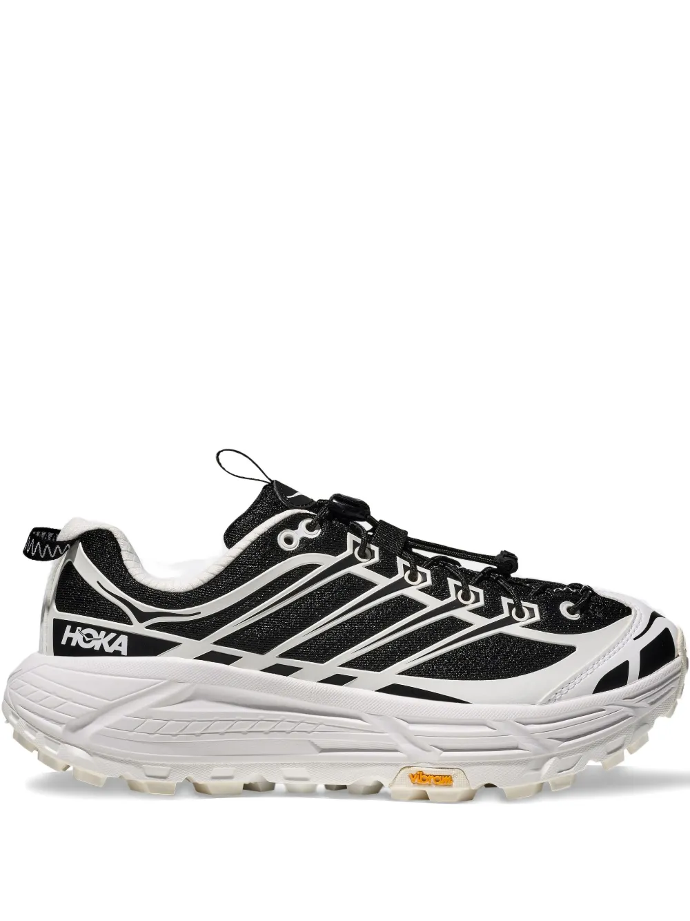 

Кроссовки Mafate Three2 "Frost Black" HOKA, черный