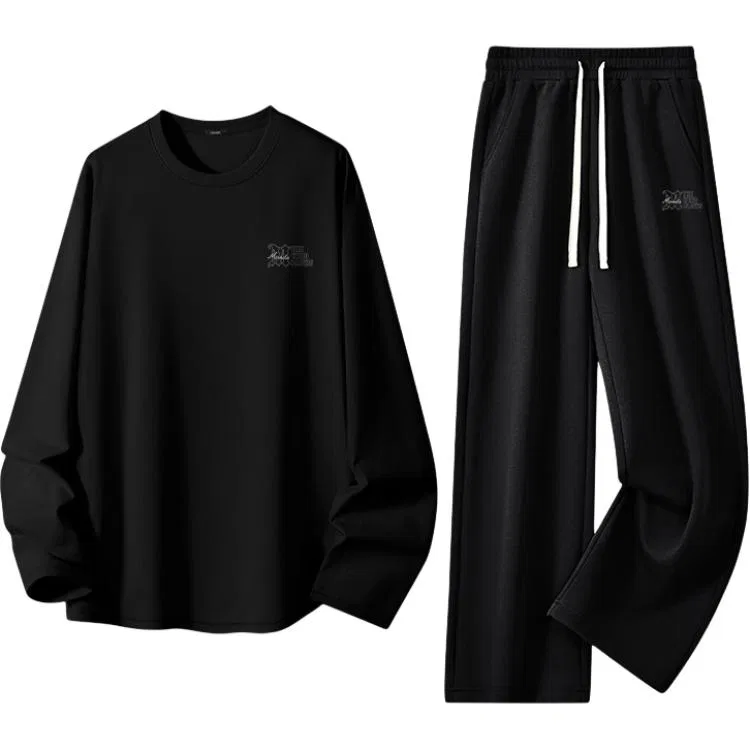 Детский спортивный костюм хлопковый MINISO, Black
