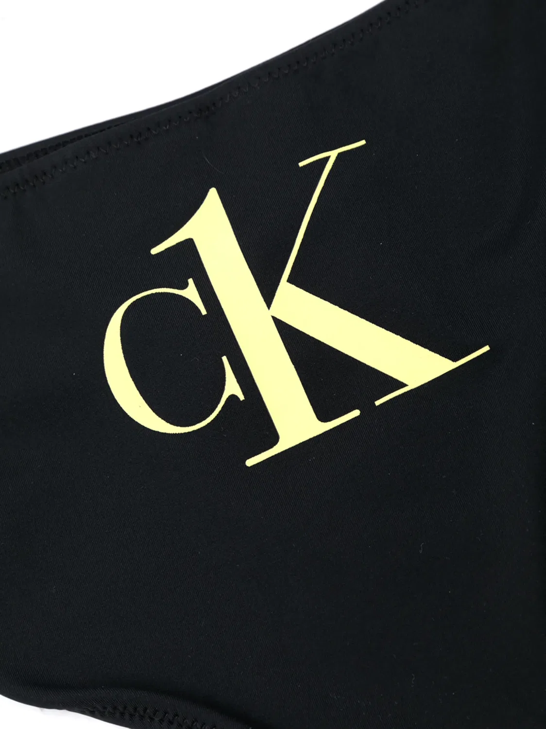 Комплект бикини с принтом логотипа Calvin Klein, черный — фото 2