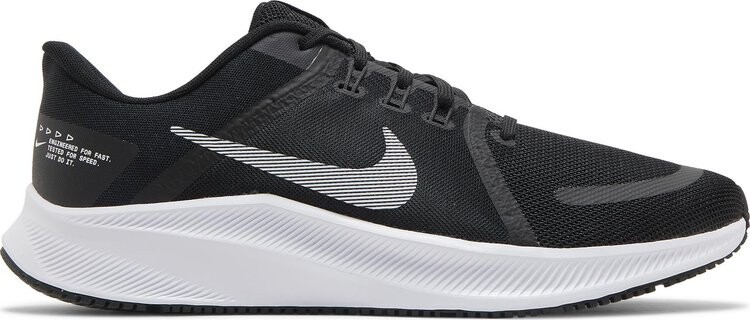 

Кроссовки Nike Quest 4 'Black White', черный