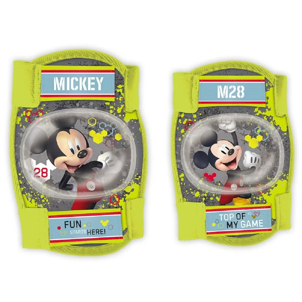 Комплект детских защитных накладок на колени и локти Disney Mickey Mouse