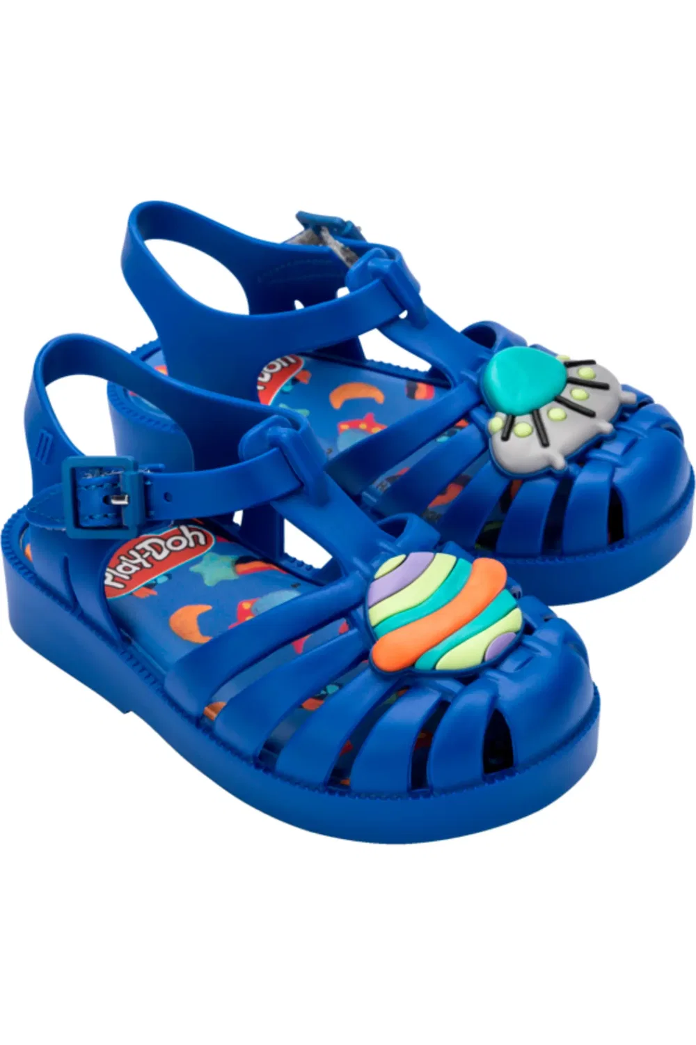 Сандалии детские рыбацкие из ПВХ Possession Play Mini Melissa, Blue Matte