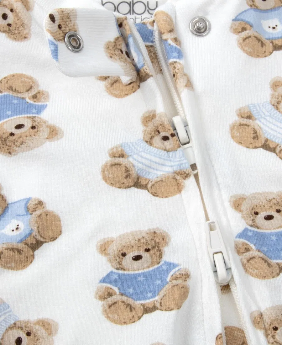 Комплект из 4 предметов для новорожденного с медвежонком Baby Essentials, Navy — фото 4