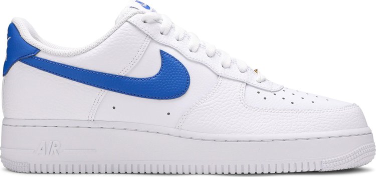 Кроссовки Nike Air Force 1 Low 'White Game Royal', белый - фото