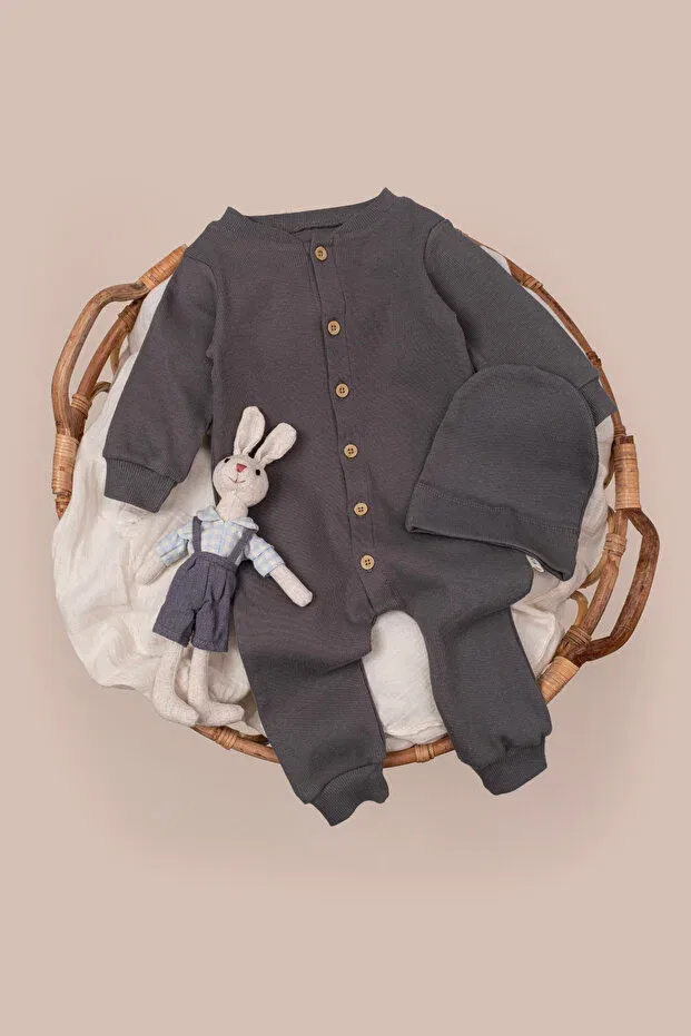 Детский комбинезон с длинным рукавом Vauva, Gray