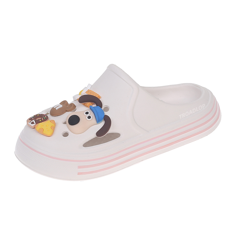 

Детские сабо Kids TROADLOP, белый/розовый