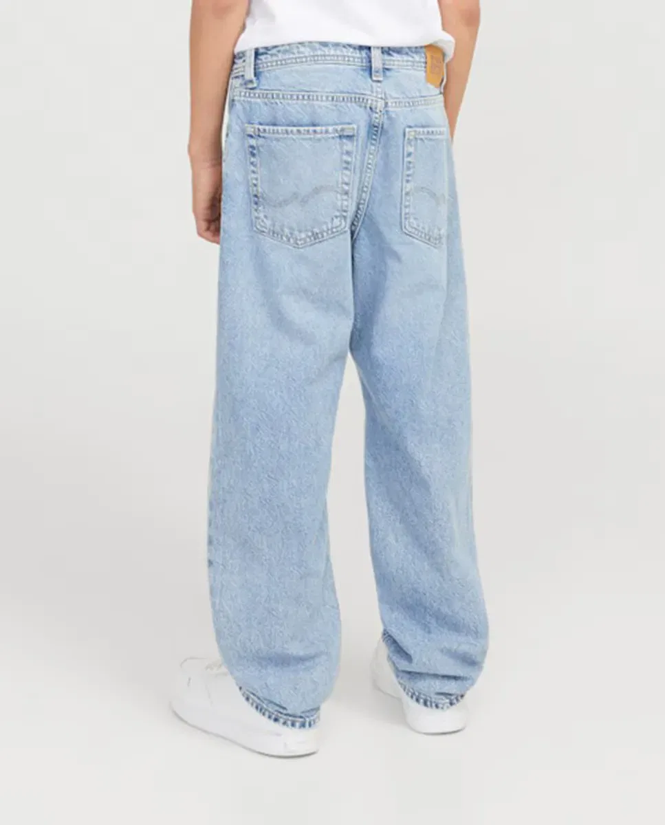 Детские джинсы для мальчиков свободного кроя Jack & Jones, Azul Índigo — фото 3
