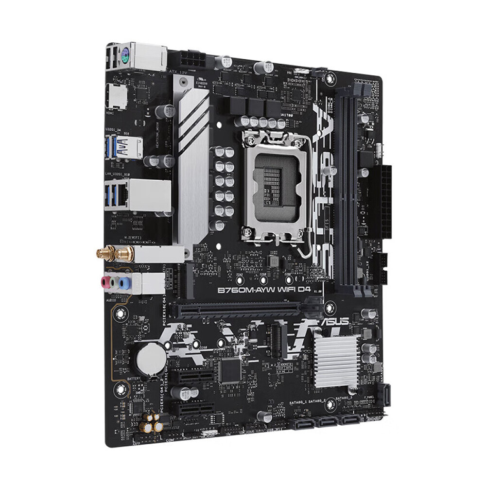 

Материнская плата Asus B760M-AYW, LGA1700, WIFI, DDR4