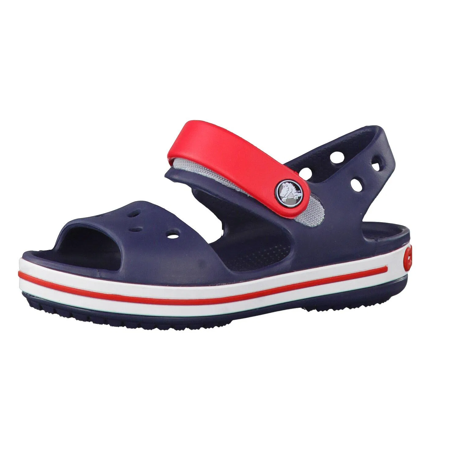 Детские сандалии с ремешком Crocband Crocs, Darkblue / Red