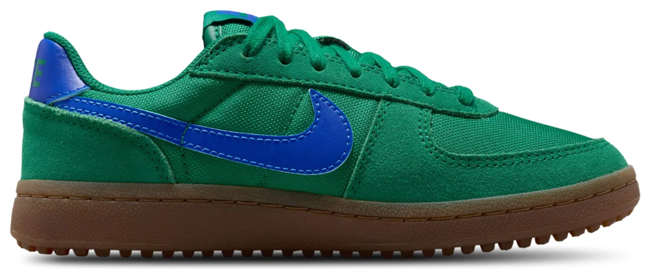 Кроссовки для мальчиков Field General Nike, зеленый/синий