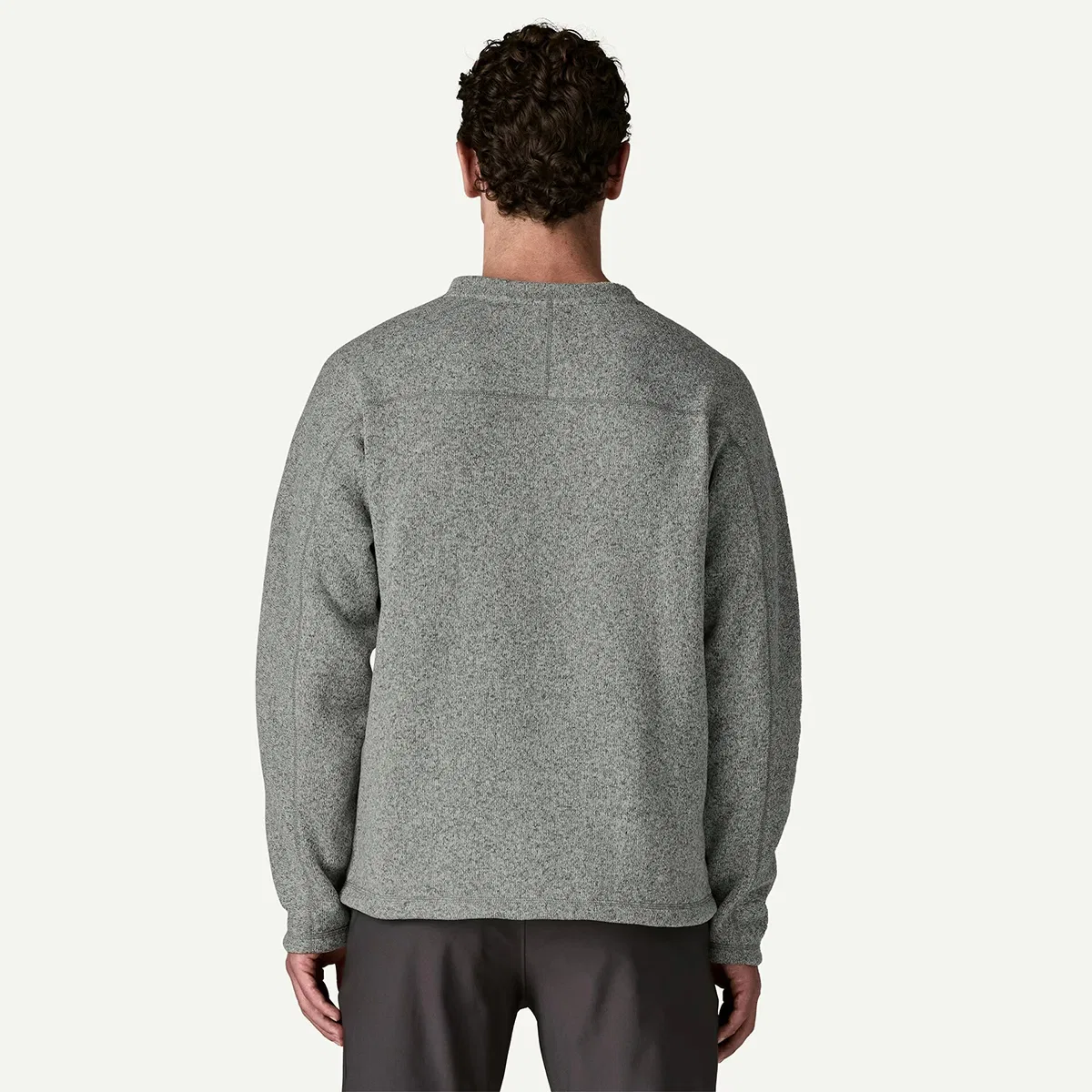 Мужской флисовый свитер с молнией на груди Better Sweater Crewneck Patagonia, Stonewash — фото 4