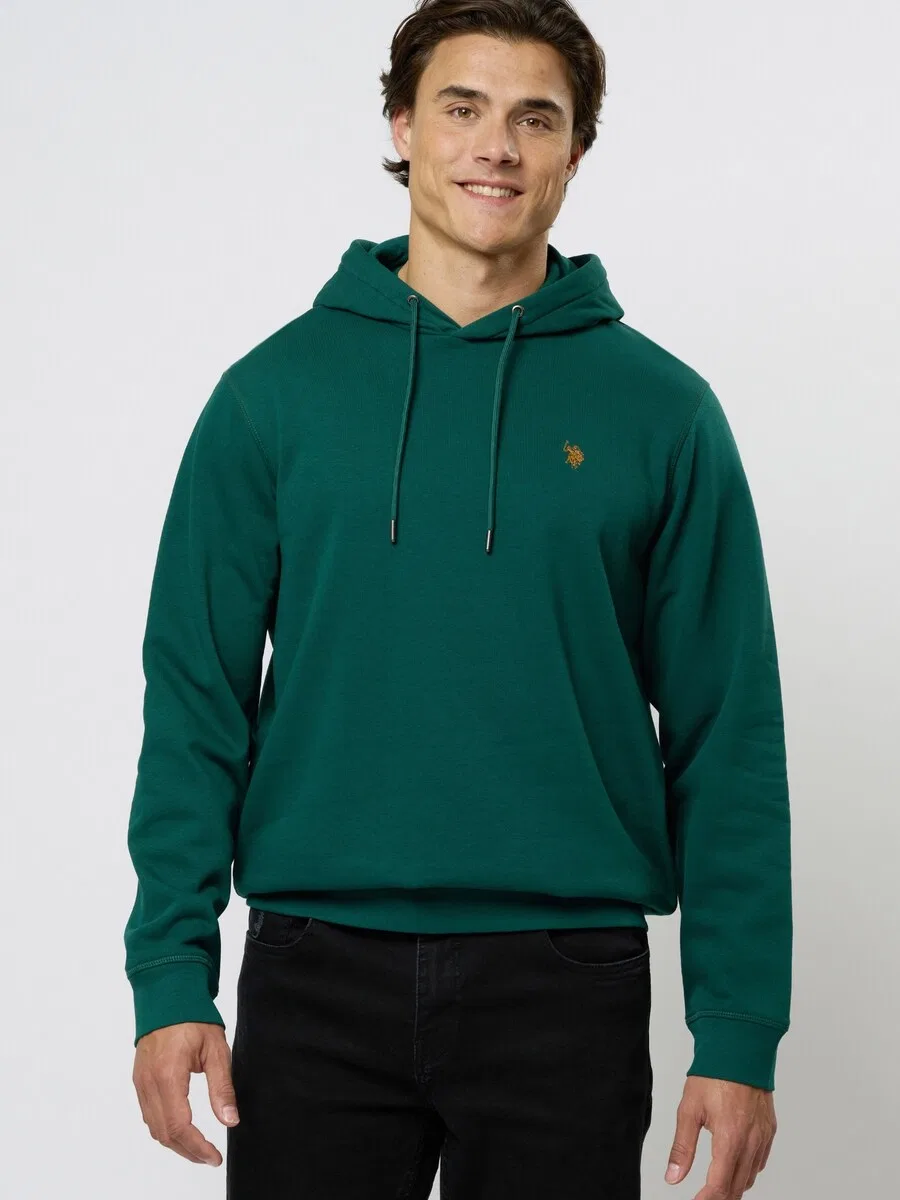 Свитер U.S. Polo Assn. 'UMToke' изумрудного цвета — фото 3
