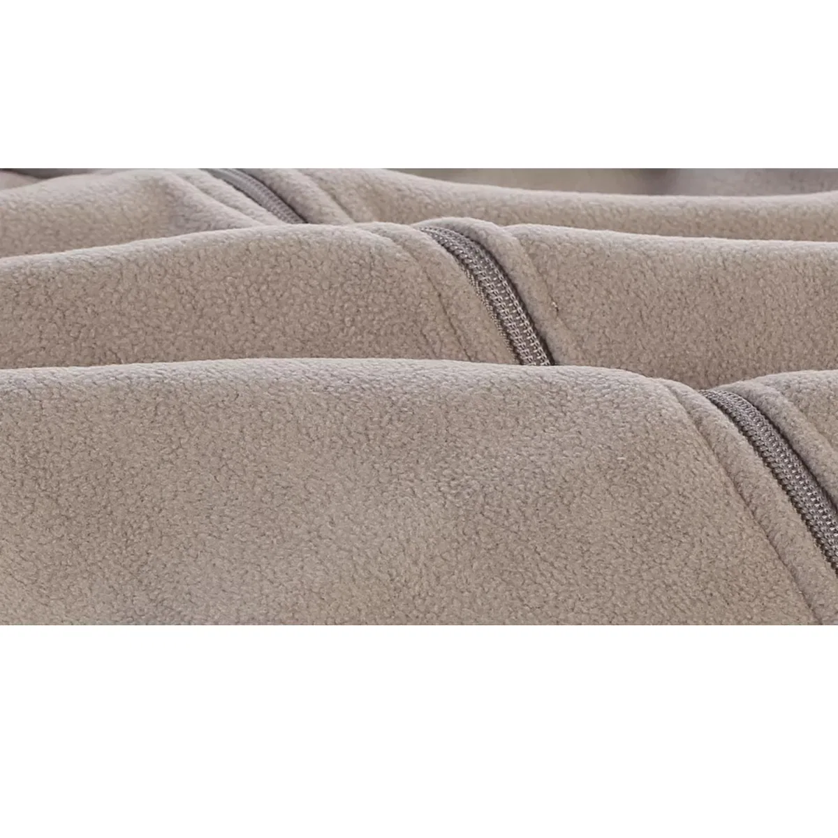 Куртка на молнии Polar Fleece GIOBERTI, Khaki — фото 3