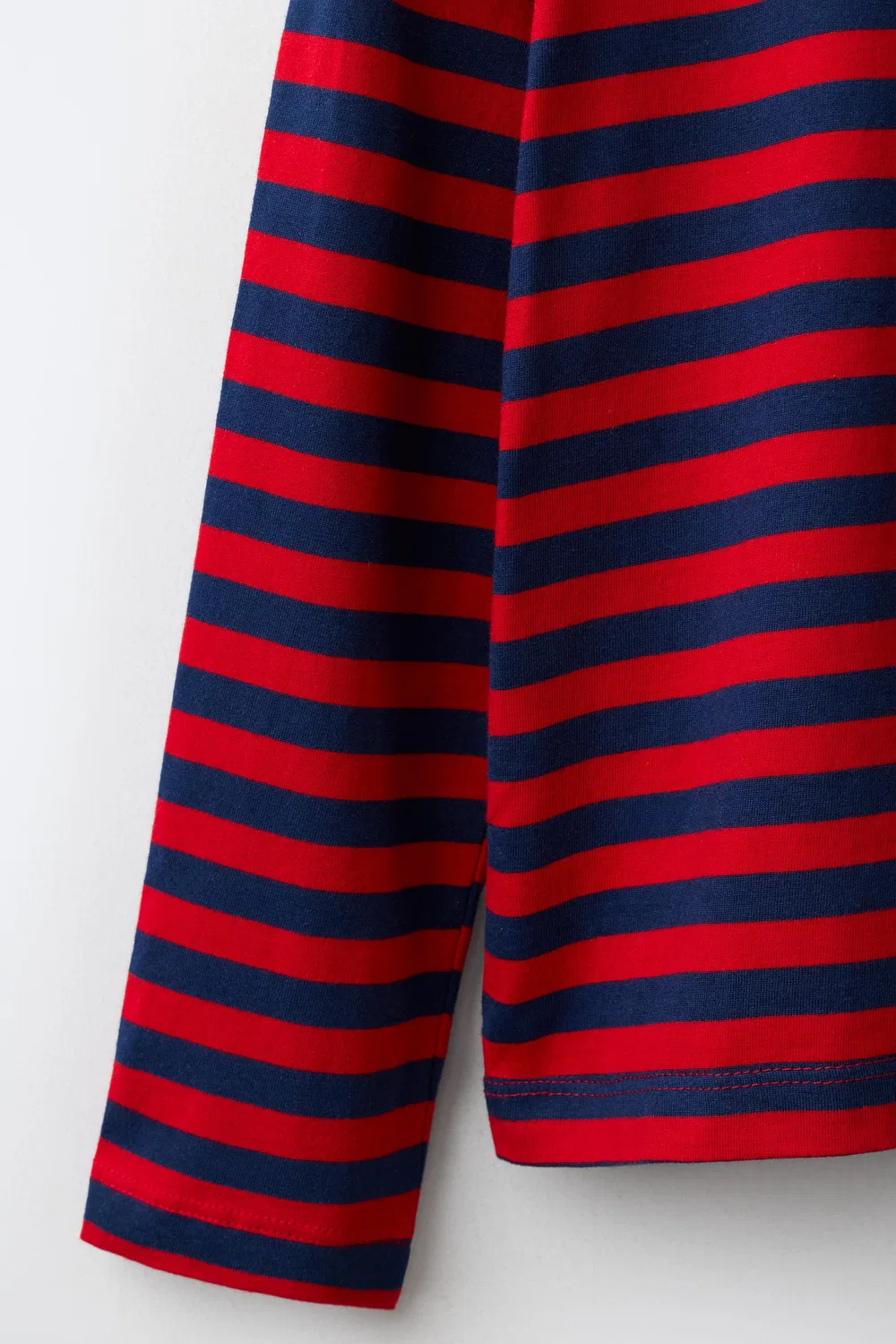 Футболка в полоску с длинными рукавами ZARA, Stripes — фото 4
