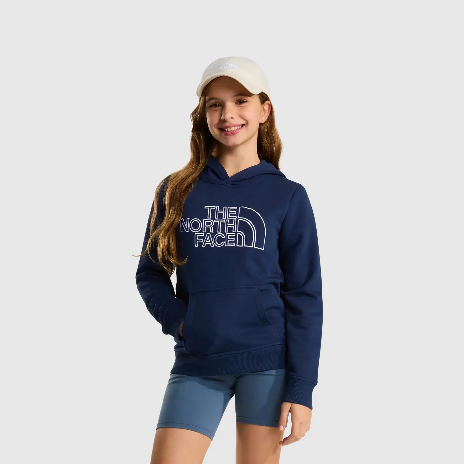 Детская худи Drew Peak The North Face, Azul