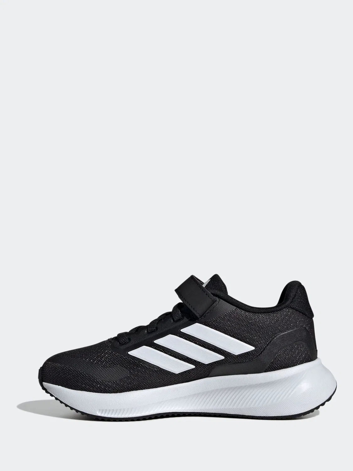 Кроссовки беговые Runfalcon 5 adidas, черный/белый — фото 2