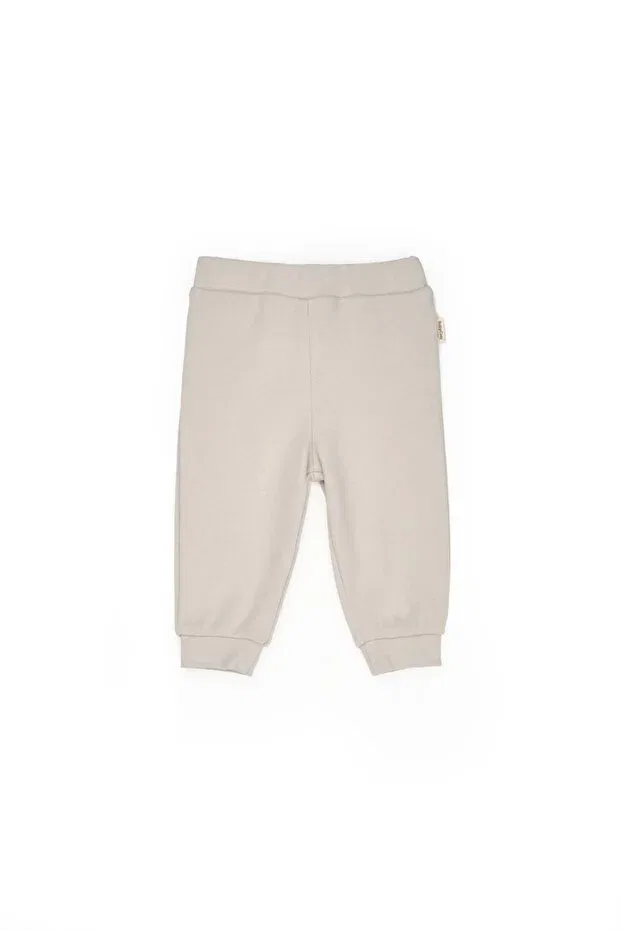 Детский комплект штанов из органического хлопка Babycosy Organic Wear, Nude Color — фото 3