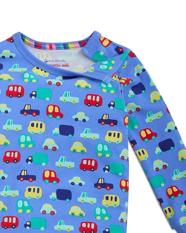 Детский комплект пижам с магнитными застежками CloudStretch Magnetic Me, Blue Multi — фото 4