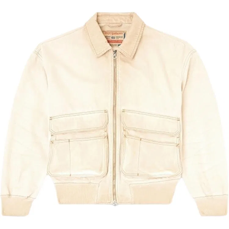 Джинсовая куртка Kurz, DIESEL, Beige Yellow