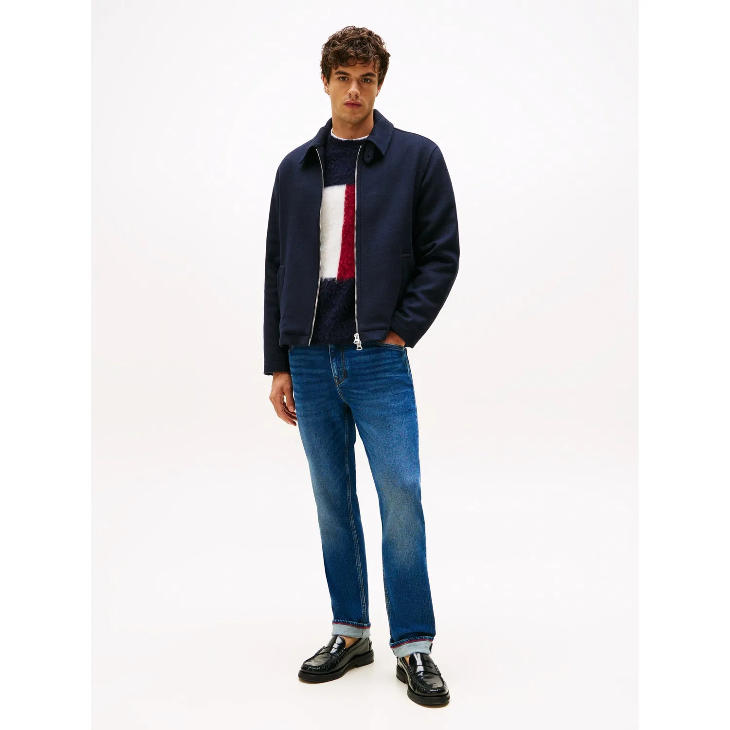 Мужские прямые джинсы DENTON Tommy Hilfiger, James Blue — фото 3