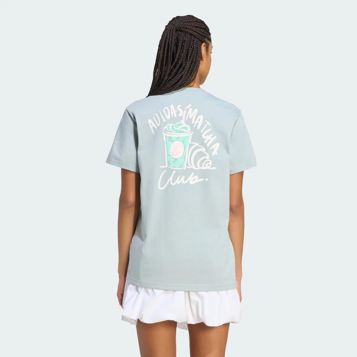Мужская футболка свободного кроя Food Loose Graphic T-Shirt adidas, Hellgrun — фото 3