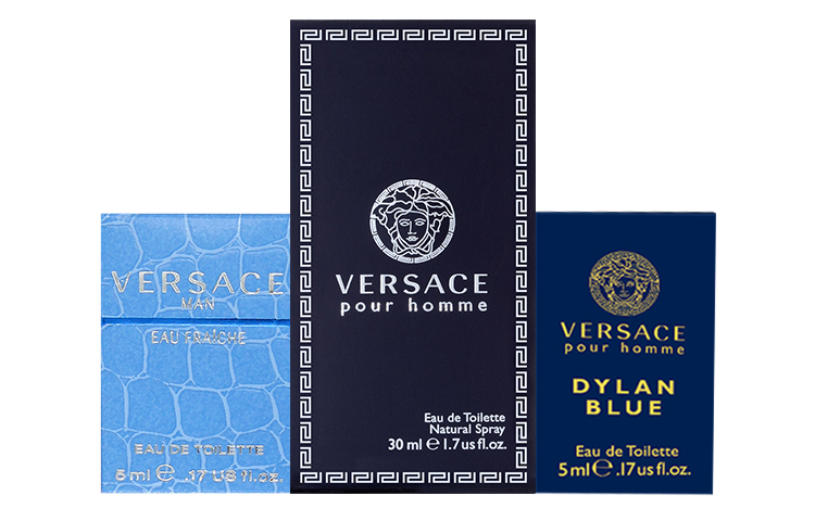 Классический парфюмерный набор Same Name Gentleman Dylan с древесными нотами Eau De Toilette EDT 30мл+5мл+5мл+подарочная упаковка VERSACE — фото 4