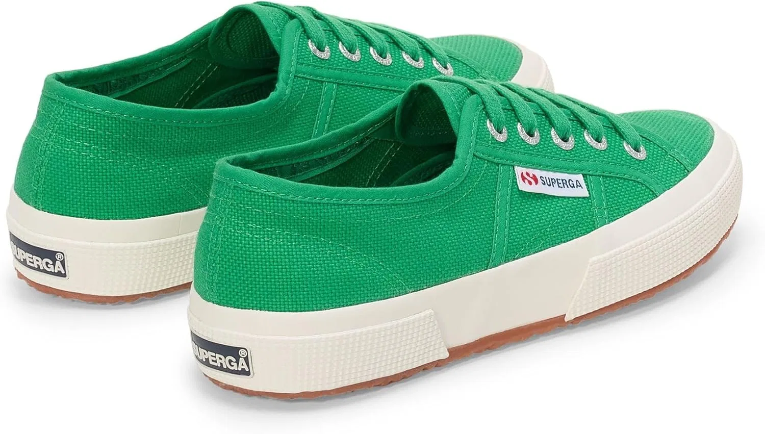 Детские кроссовки Superga Unisex 2750-jcot Classic для юных спортсменов, Dark Greygreen Avorio — фото 3
