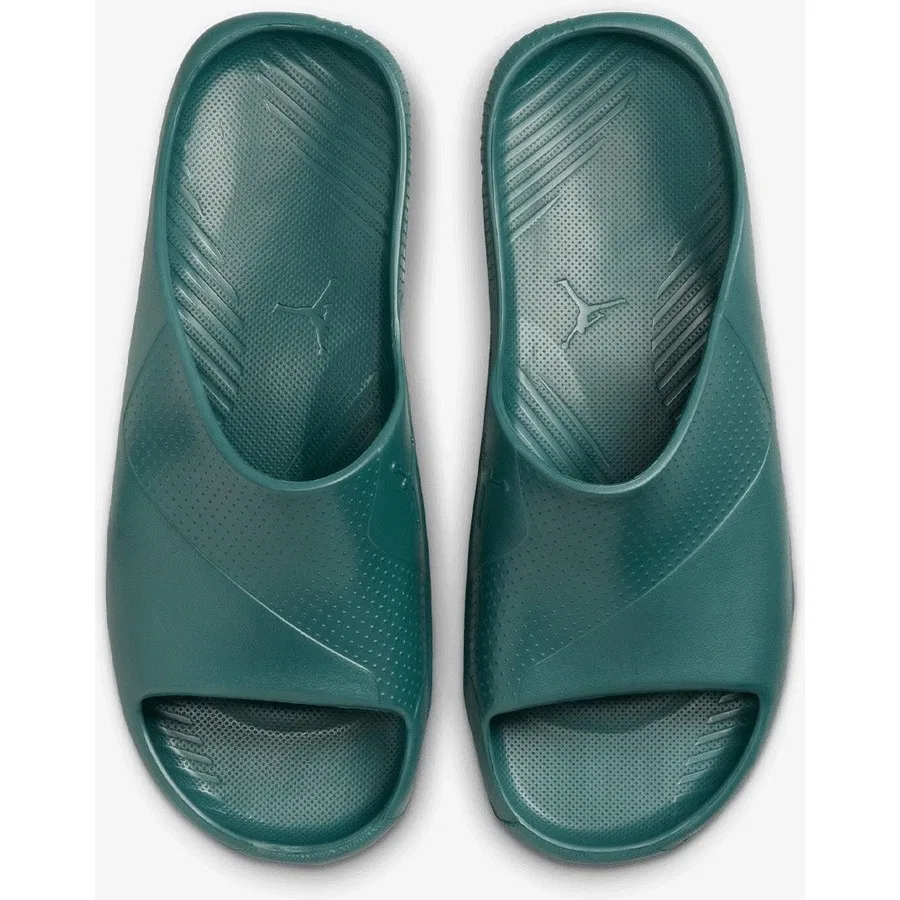 Спортивные тапочки-слайды Jordan Post Slides, Nike, Зеленый — фото 2