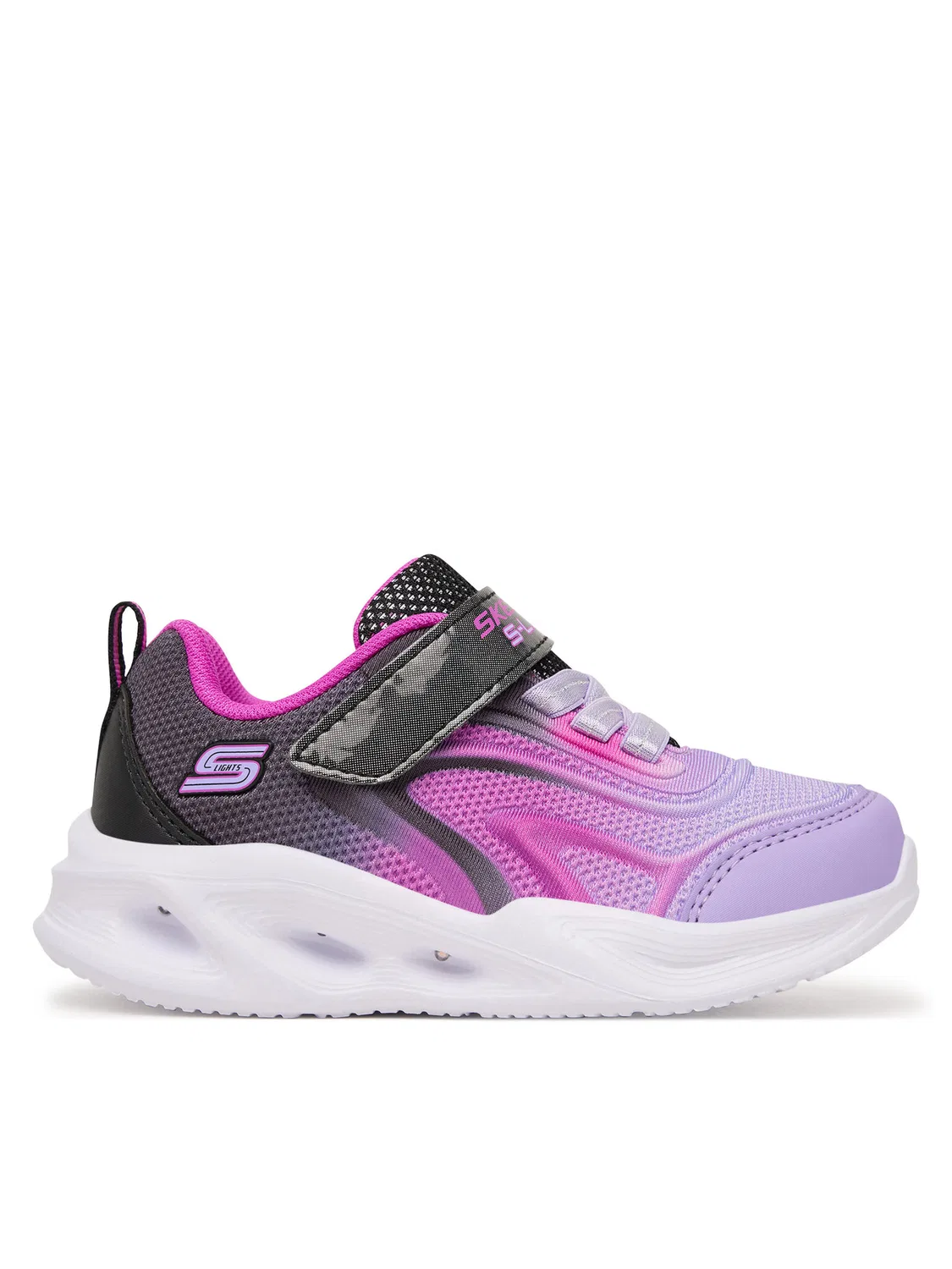 Кроссовки для девочки Skechers, разноцветный