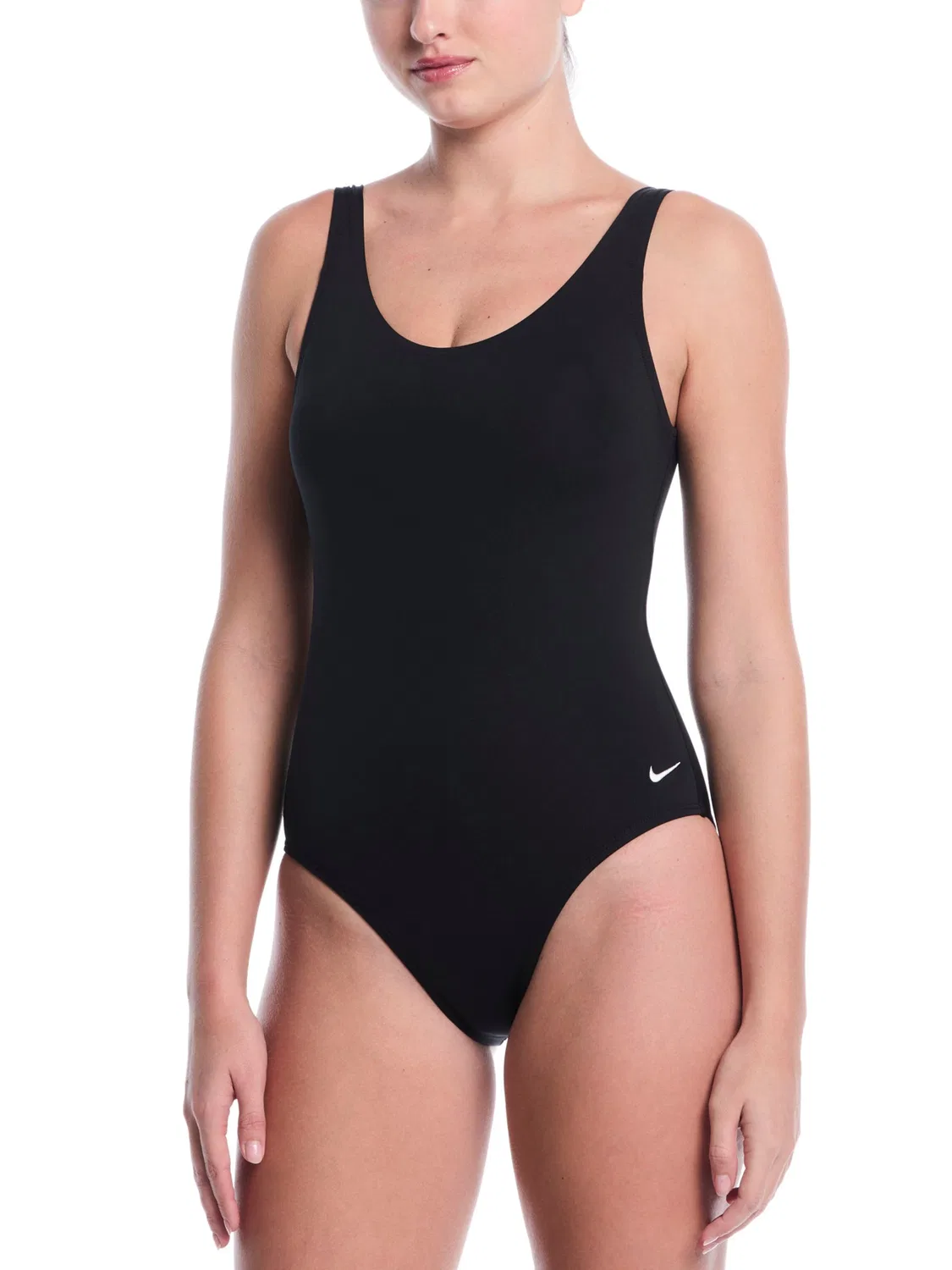 Купальник слитный Nike Essential U-Back, черный