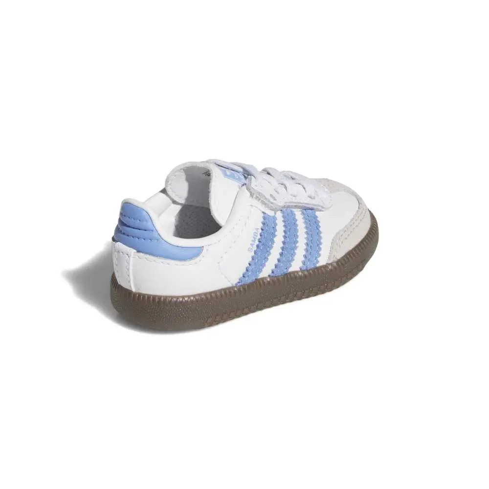 Кеды Samba OG с эластичной шнуровкой Adidas Originals, белый — фото 4
