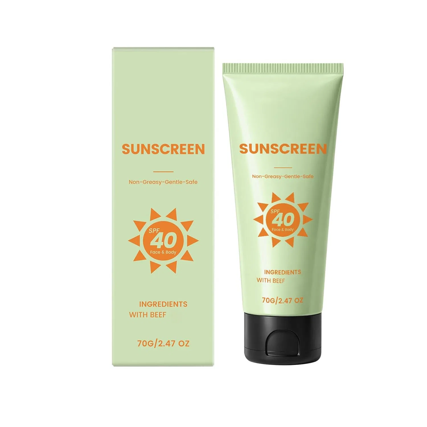 Солнцезащитный крем для лица SPF 40, 70 г Generisch