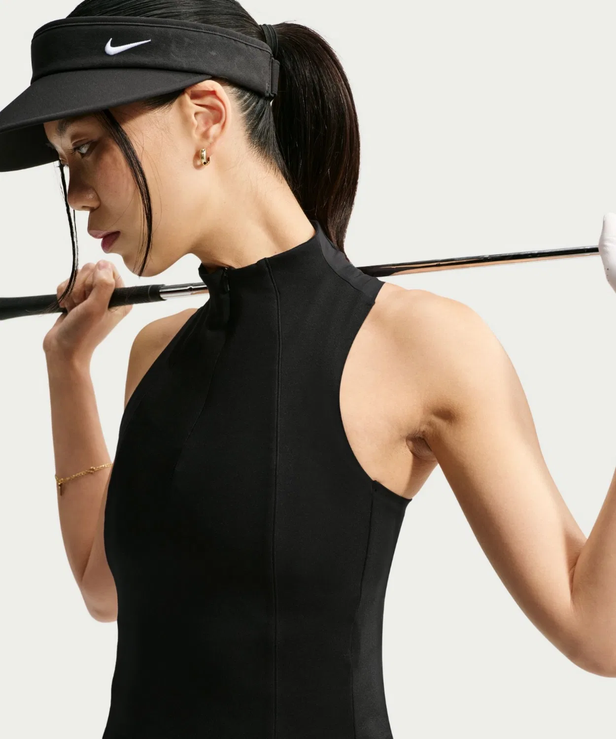 Женское поло без рукавов Nike Tailored Performance Dri-FIT, Black