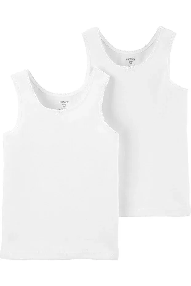 Детский комплект для девочек athlete Carter's, White