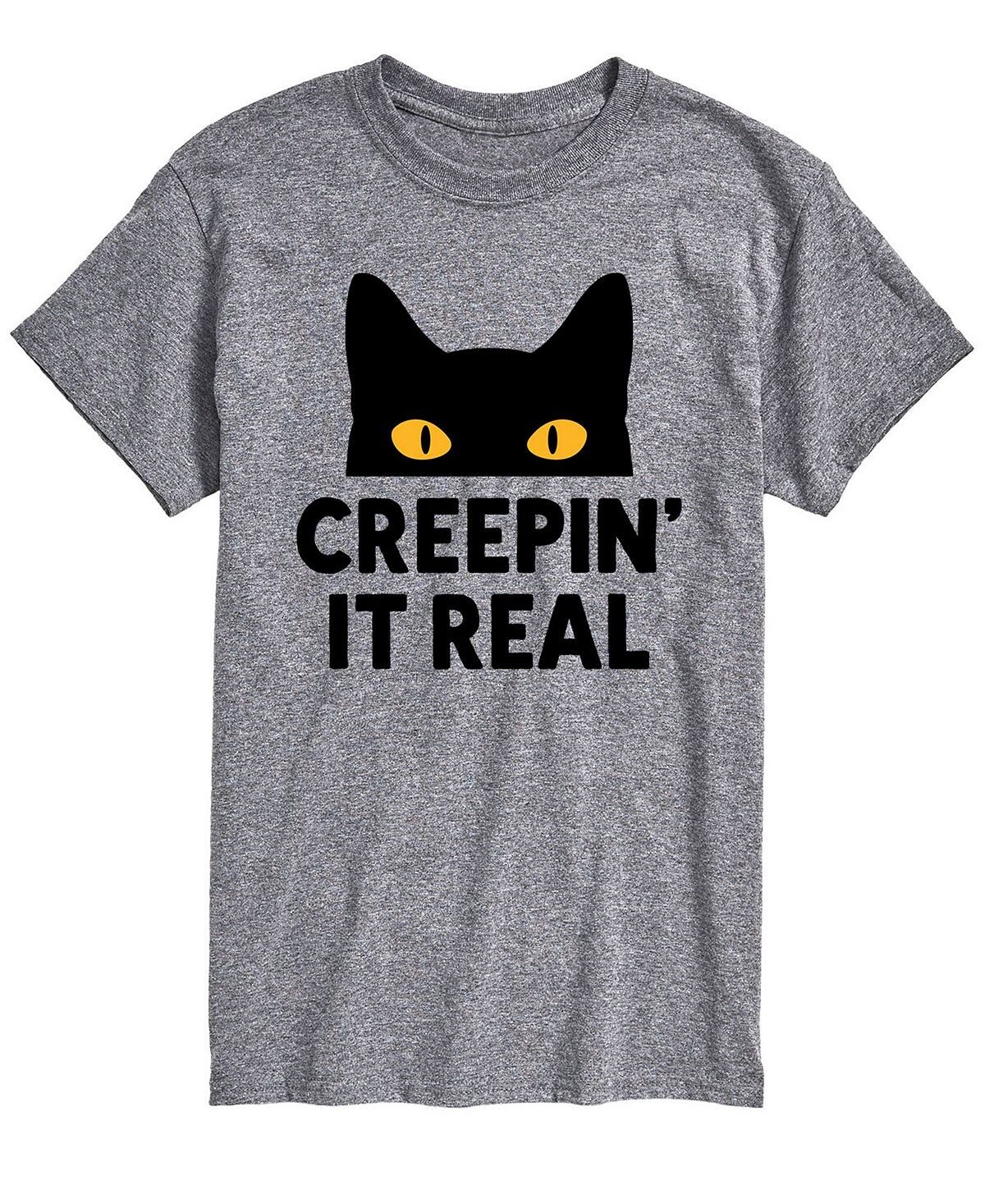 

Мужская футболка классического кроя creepin' it real AIRWAVES, серый