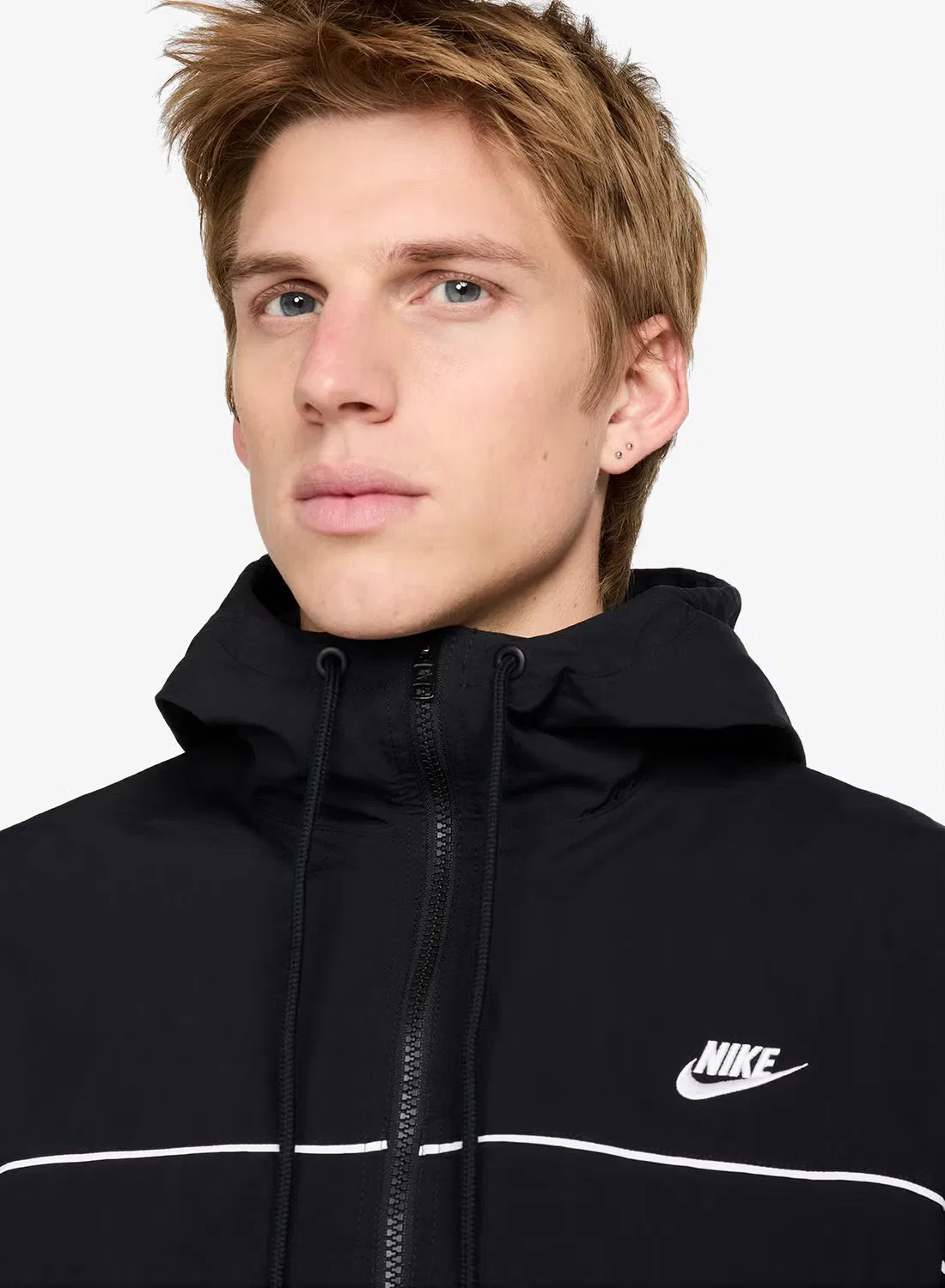 Куртка с длинным рукавом Club Athlete Nike, черный — фото 3