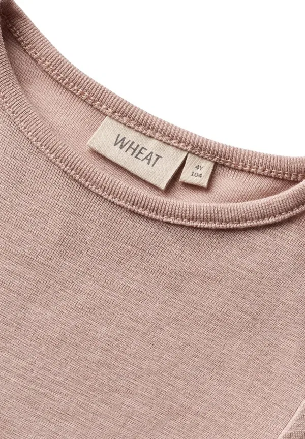 Футболка из шерсти, T-shirt Wheat, Dry Rose — фото 3
