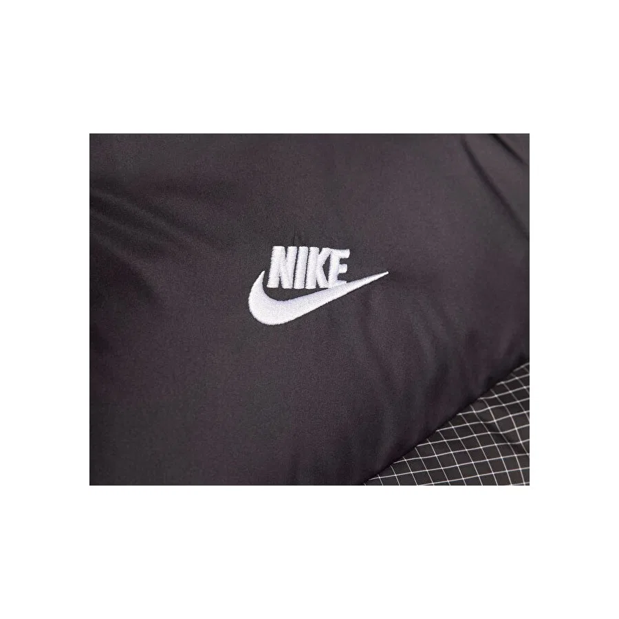 Женский утепленный жилет Nike Sportswear Windpuffer Therma Fit с длинным рукавом, Черный — фото 4