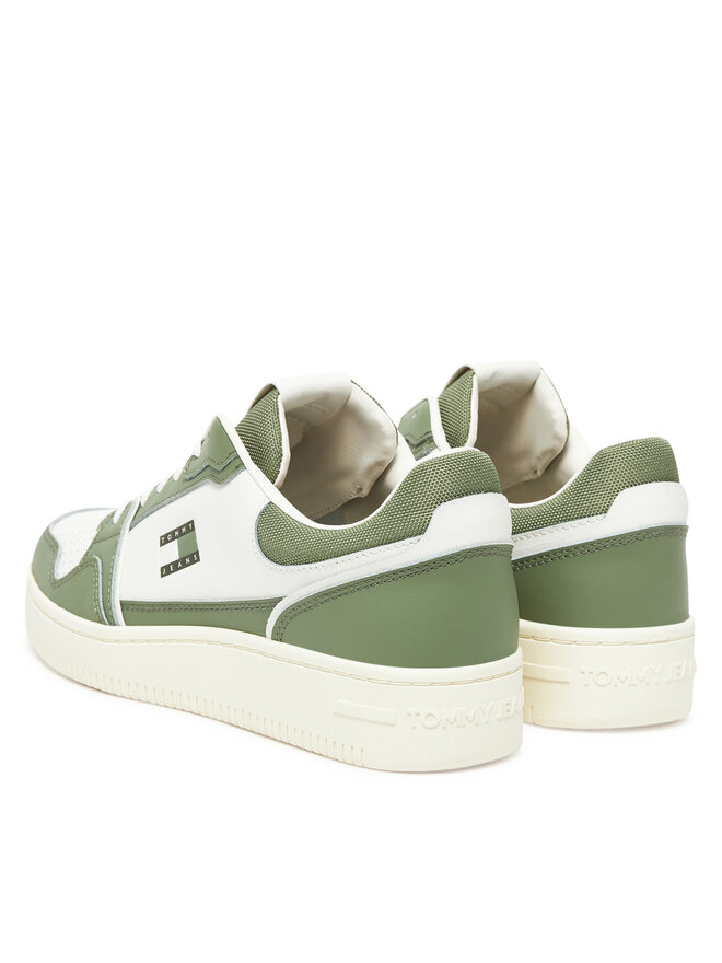 Кроссовки Tjm Retro Basket EM0EM01610 Tommy Jeans, белый — фото 3