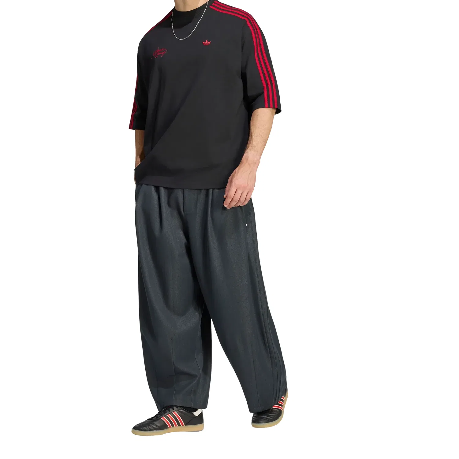 Мужские брюки Pants Asia Sizing 'Carbon' adidas, Carbon — фото 3