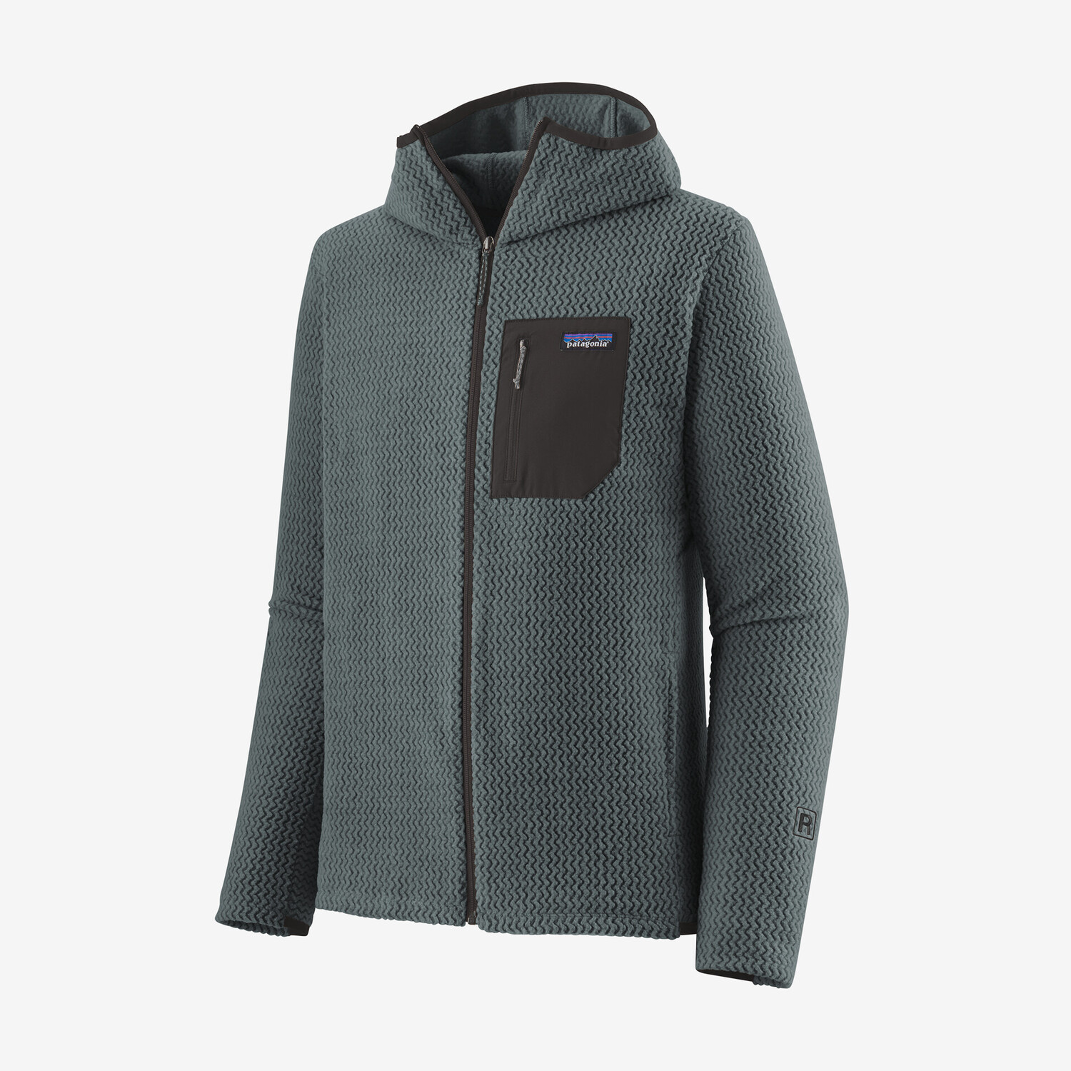 

Мужская толстовка с молнией во всю длину R1 Air Patagonia, нуво зеленый
