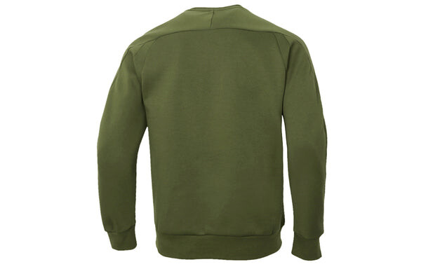 Толстовка с капюшоном th swt dk ref casual sports round neck pullover green Adidas, зеленый — фото 2