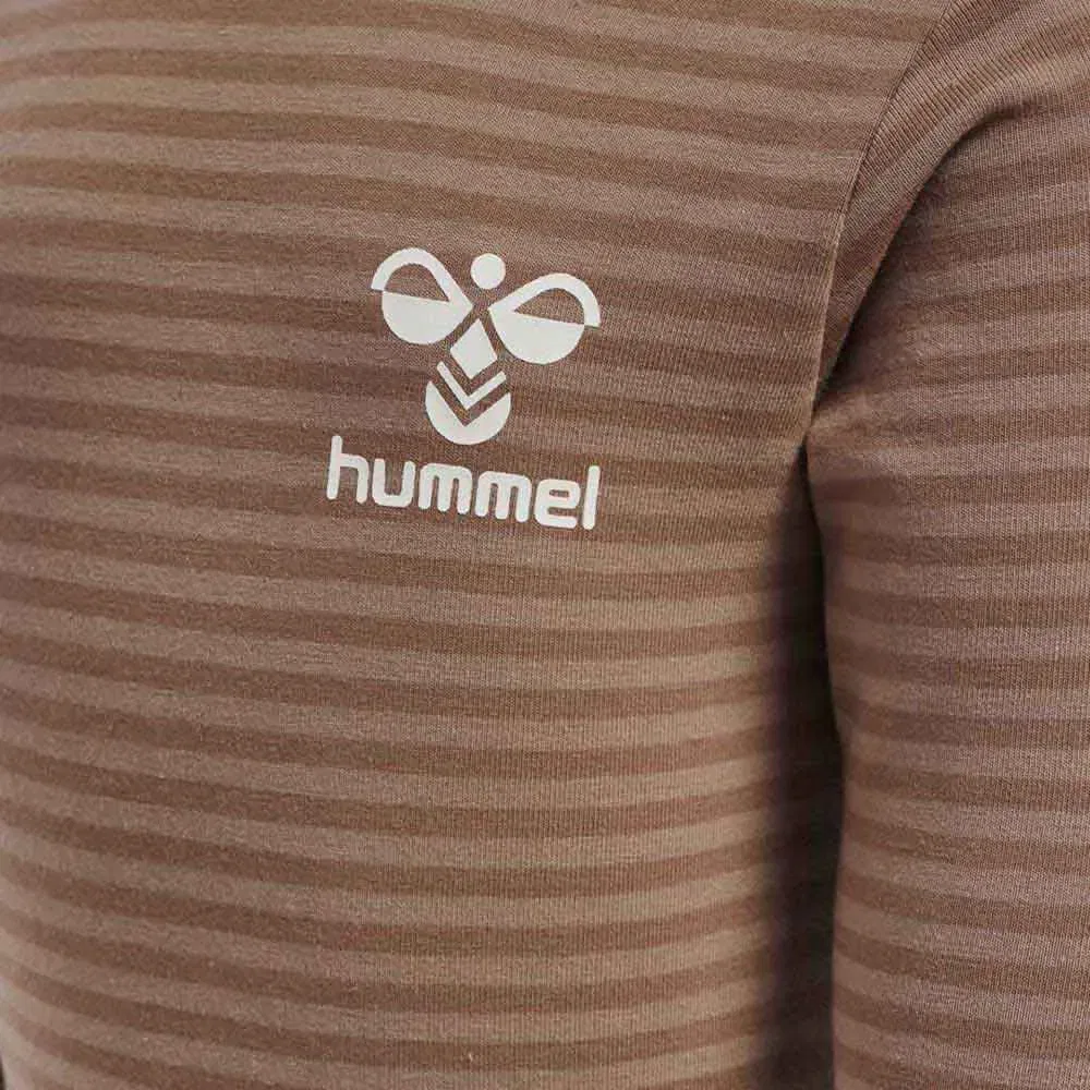 Боди с длинным рукавом Mulle Hummel, коричневый — фото 4
