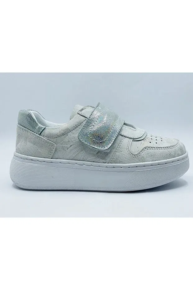 Детские туфли для девочек кожаные Happy Walk, Green